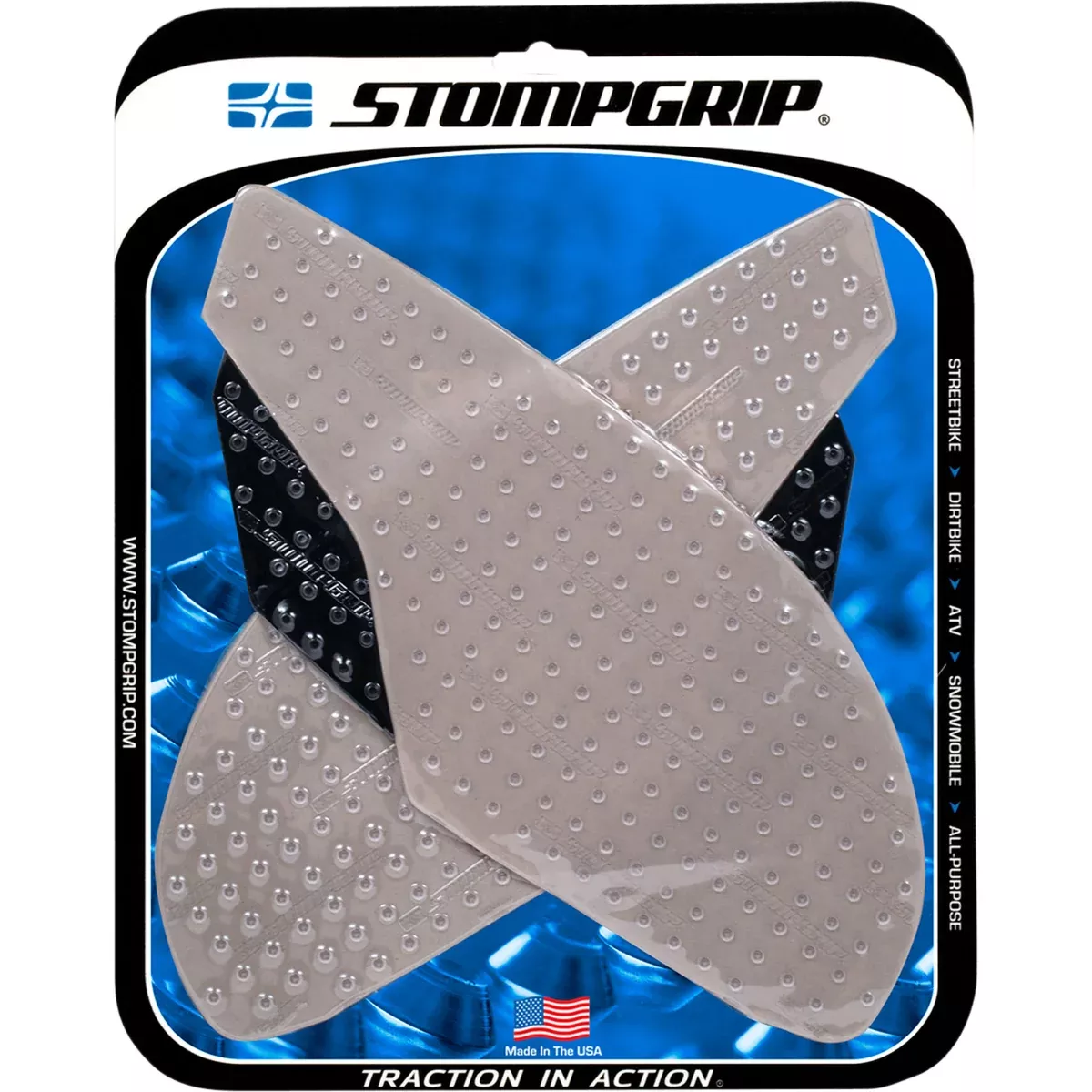 Stompgrip Sticker Kit – 55-10-0078H Triumph Daytona / Speed / Street 2013-2025