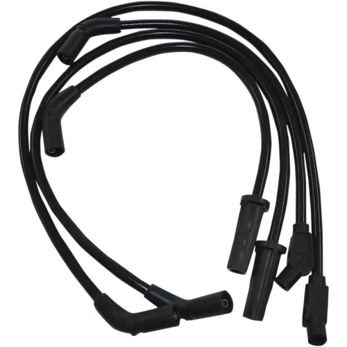 Sumax 409 Pro Race Spark Plug Wires for 2017-2018 Harley M8 Touring - Black