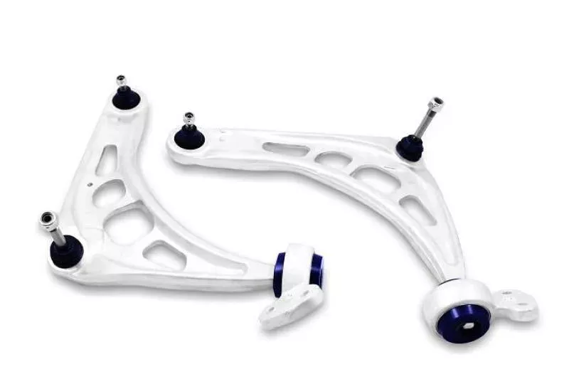 SuperPro Front Alloy Lower Control Arm Set (+Caster) fits 2000 BMW 323Ci / 1999-2000 BMW 323i / 2001-2006 BMW 325Ci / 2001-2005 BMW 325i
