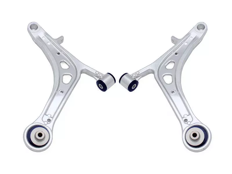 Superpro Front Lower Alloy Control Arm Kit (+Caster) fits 2008-2014 Subaru Impreza / 2015-2021 Subaru WRX / 2015-2021 Subaru WRX STI