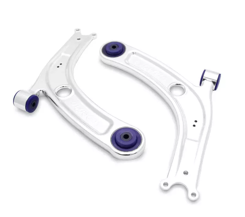 SuperPro Front Lower Forged Alloy Control Arm Kit fits 2015-2016-2019 Audi A3 / 2015-2019-2015-2020 Audi A3 Quattro / 2017-2020 Audi RS3 / 2015-2019-2020 Audi S3