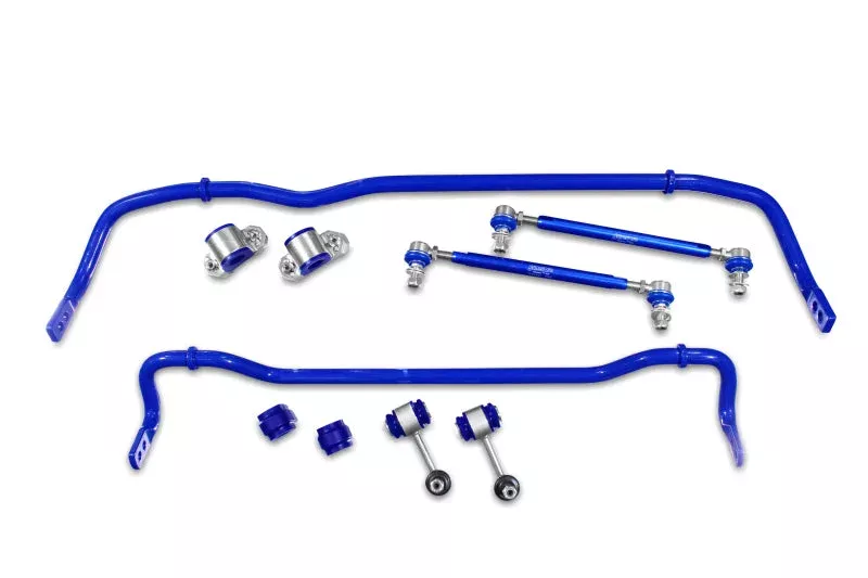 SuperPro Front Rear 24mm & 22mm Adjustable Sway Bar and End Link Kit fits 2015-2016-2019 Audi A3 / 2015-2023 Volkswagen GTI Autobahn / 2017-2019 Volkswagen GTI / 2015-2016 Volkswagen Golf