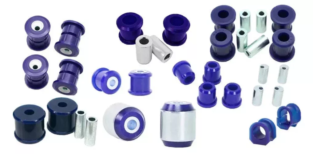 SuperPro Front / Rear Vehicle Master Bushing Kit – Camber Adjustable fits 1993-1995 Mazda RX-7