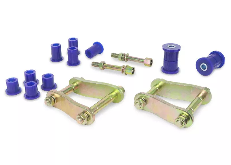 SuperPro Greasable Shackle and Bushing Kit KIT096SK fits 2005-2015 Toyota Hilux 4WD