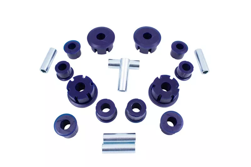 SuperPro Rear Leaf Spring Bushing Kit (63mm Width) fits 1984-2001 Jeep Cherokee, Cherokee BASE