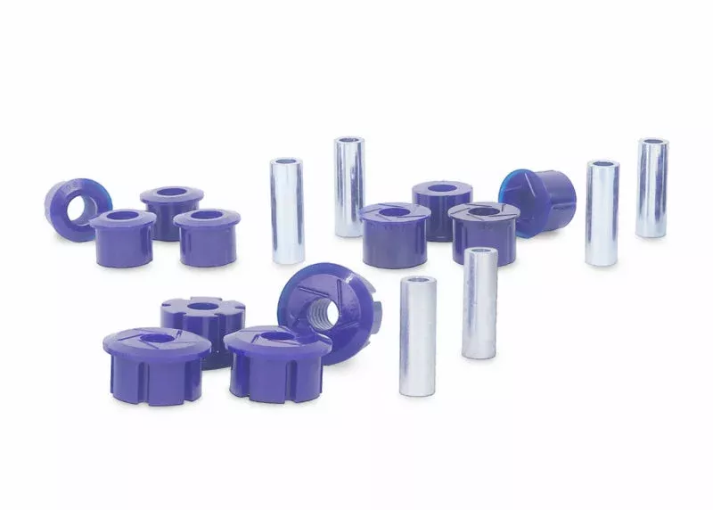 SuperPro Rear Leaf Spring Bushing Kit (65mm Width) fits 1984-2001 Jeep Cherokee, Cherokee BASE