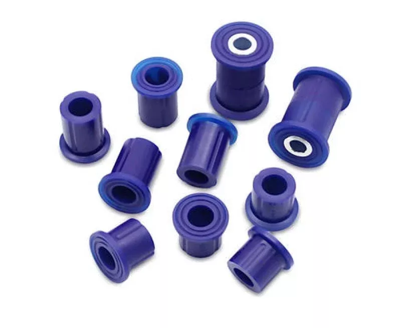 SuperPro Rear Leaf Spring and Shackle Bushing Kit fits 2005-2008-2013-2019 Nissan Frontier / 2005-2010 Nissan Frontier LE / 2011-2021 Nissan Frontier S