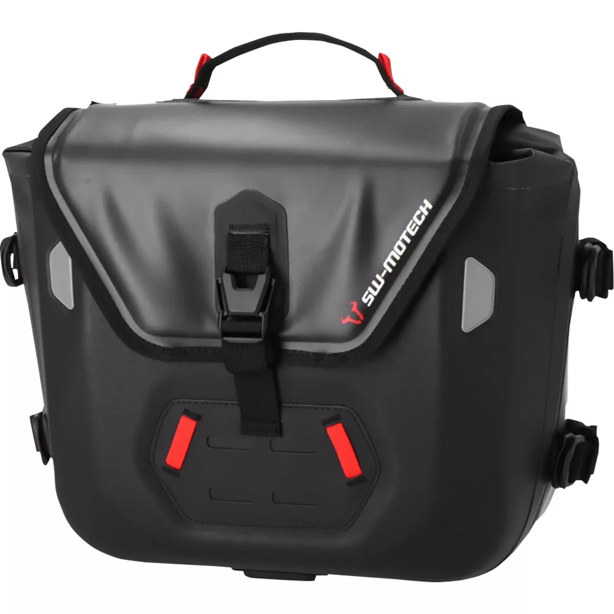 SW-MOTECH 3501-1946 BC.SYS.00.004.12000L SysBag with Adapter Plate SysBag Waterproof Side Bag – Small – 12 to 16 Liter – with Left Adapter Plate