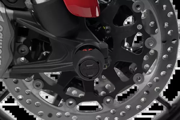 SW-Motech Axle Sliders - Front - Set - Ducati