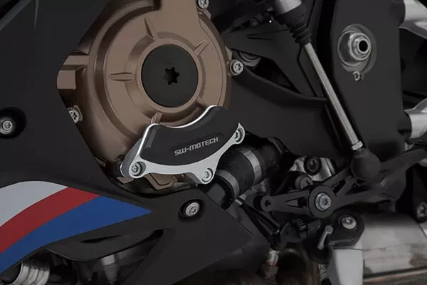 SW-Motech Engine Case Protector – Black/Silver – BMW – S1000 R | M1000 RR