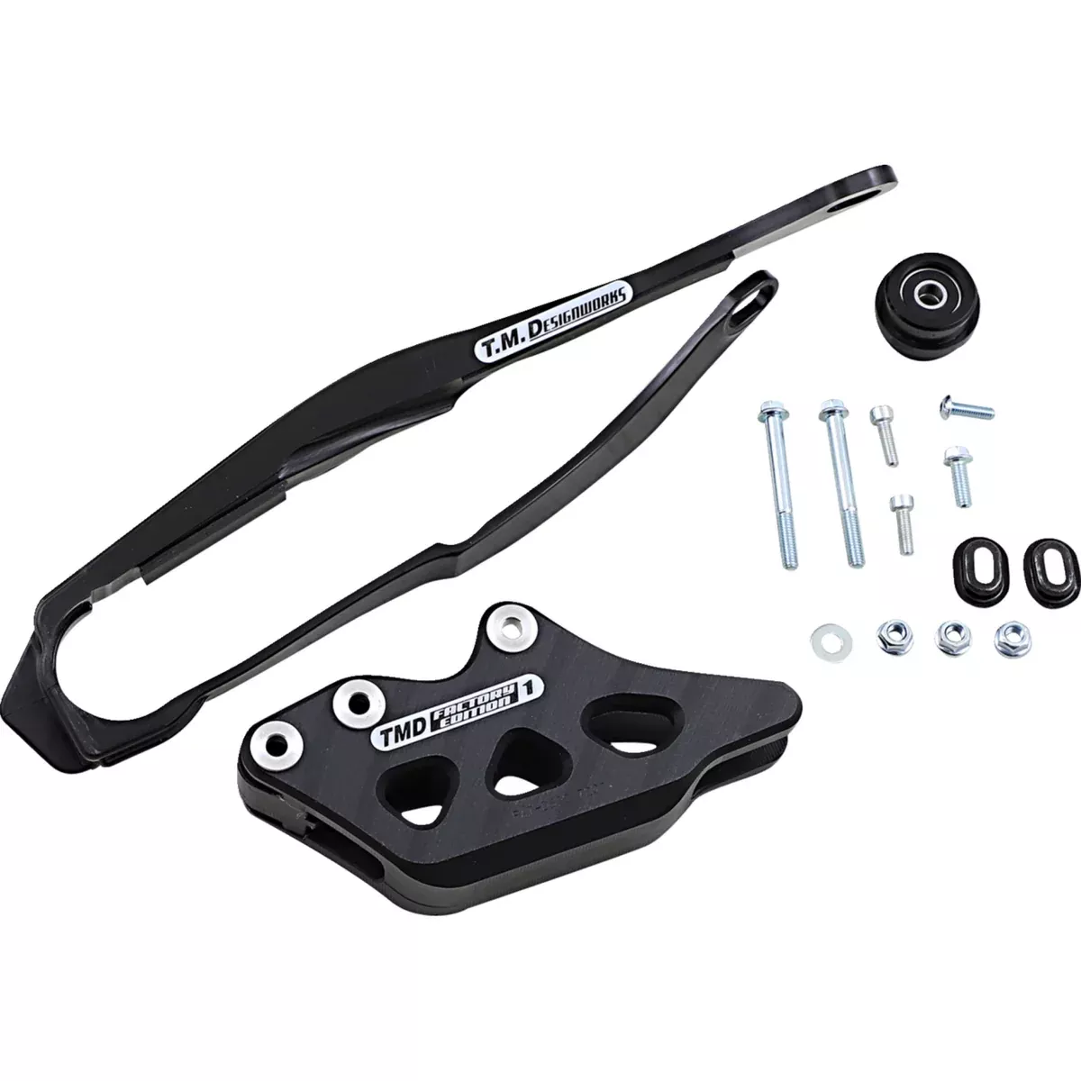 T.m. Designworks Chain Guide And Slider Kit – DCK-OR2-BK Honda Dirt Bikes 2005-2007