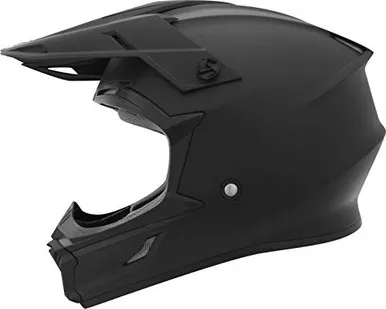 THH T710X Adult Off-Road Motorcycle Helmet - Flat Black/Medium