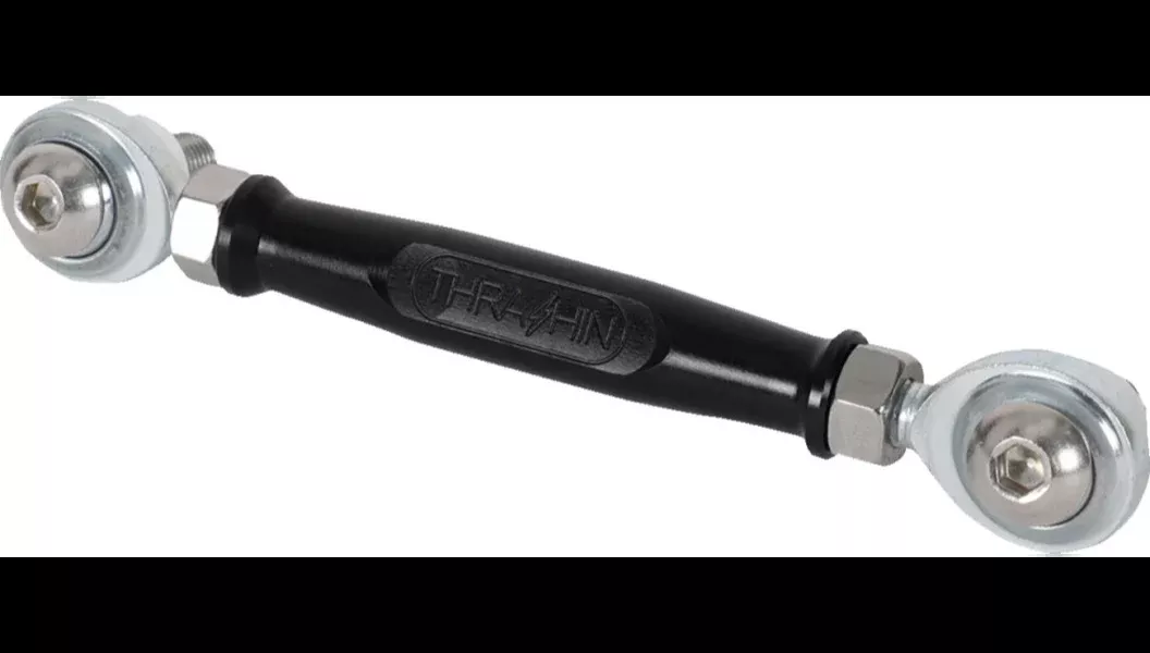 Thrashin Adjustable Black Brake Linkage 4 Harley 18-23 FXBB/FXLR/FXST