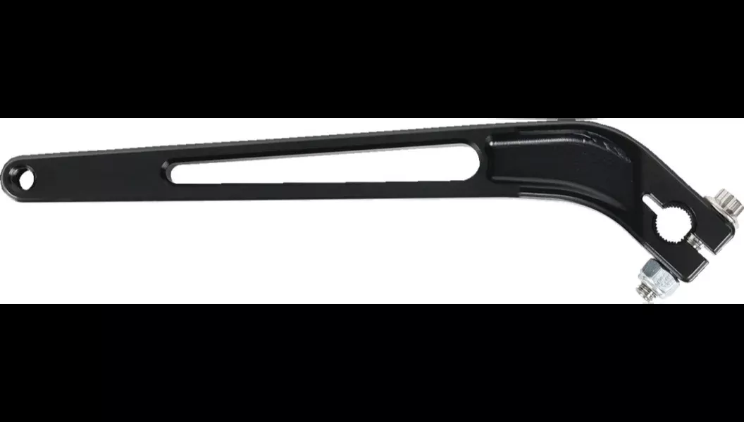 Thrashin Black Extended Shift Arm 4 Harley 14-17 Dyna Glide W/Mid Controls