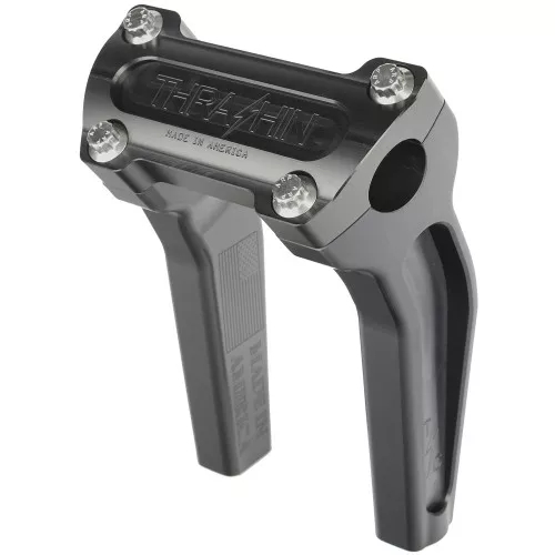 Thrashin Supply 6.5" Pullback Handlebar Risers - Black