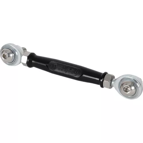 Thrashin Supply Adjustable Brake Linkage for Harley M8 Softail - Black