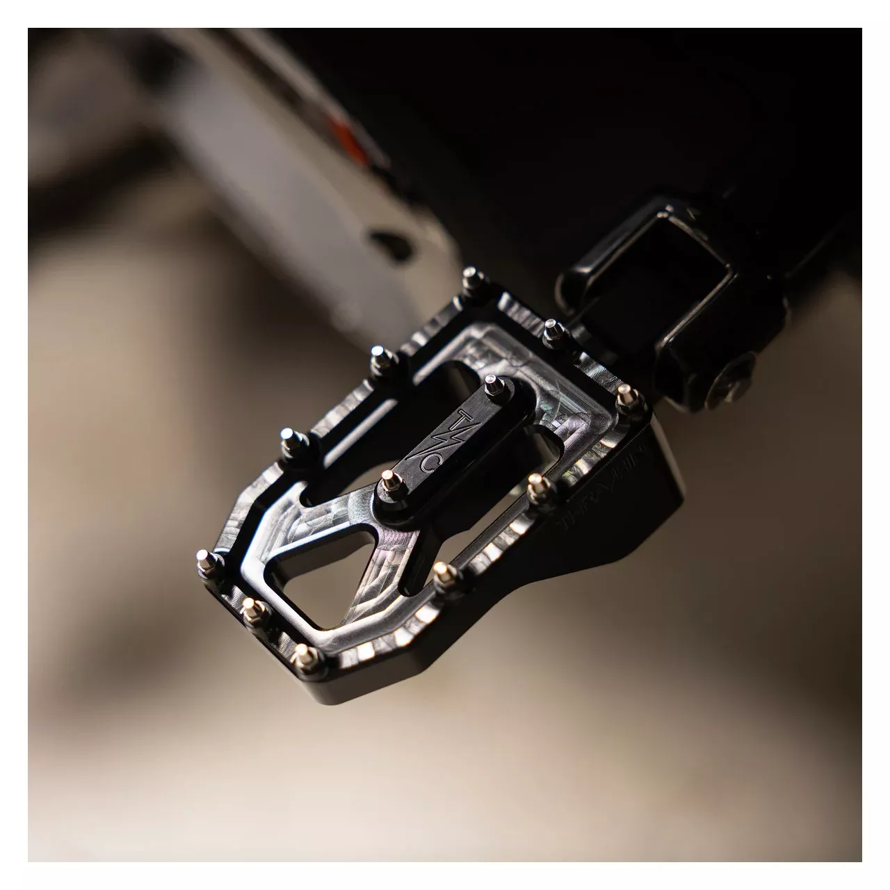 Thrashin Supply Co Aggressor Passenger Foot Pegs For Harley Softail 2018-2026