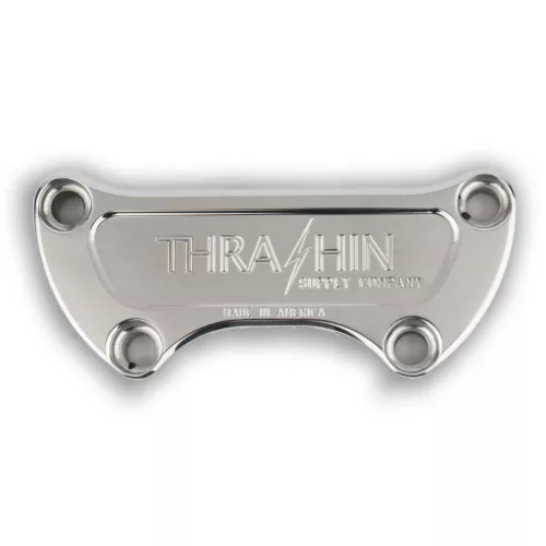 Thrashin Supply Handlebar Top Clamp for Harley - Polished