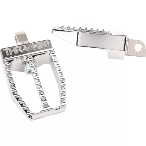 Thrashin Supply Militant Foot Pegs for Harley - Chrome