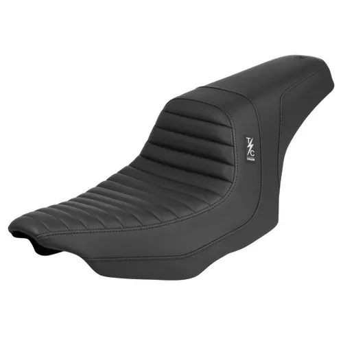 Thrashin x Saddlemen Step Up Tuck N Roll Seat for 2024-2026 Harley Touring - Black