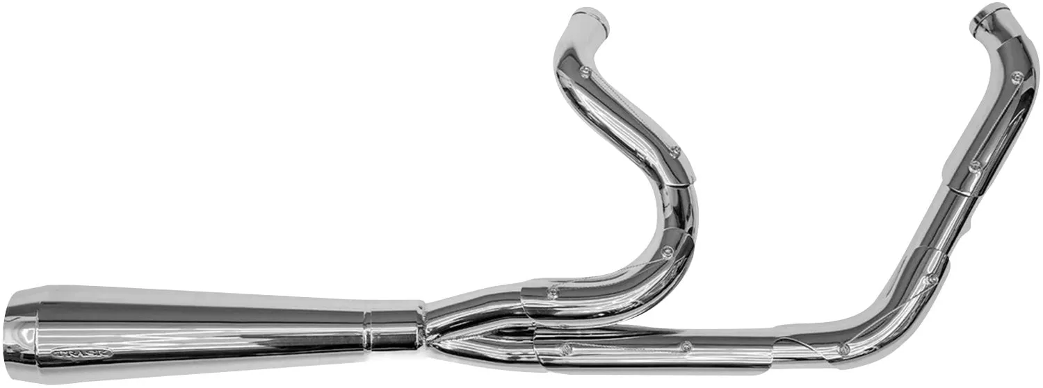 Trask 2-into-1 Assault Exhaust System - Full Polished - TM-5030PO