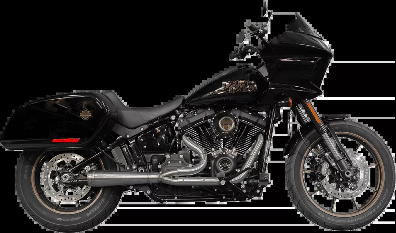 Trask 2-into-1 Assault Exhaust System - Natural - with Bags - TM-5053