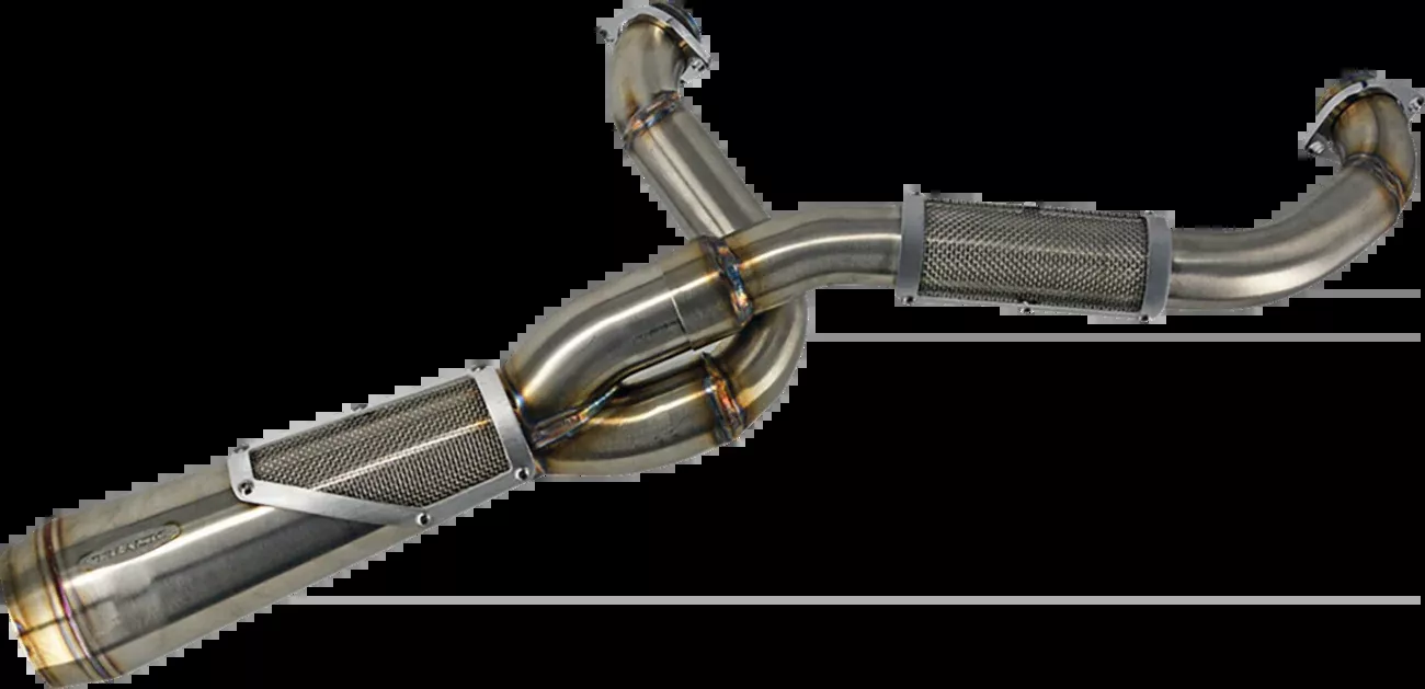 Trask 2-into-1 Big Sexy Exhaust System - Natural - TM-5131