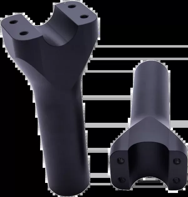 Trask Assault Handlebar Risers – 6″ – Black