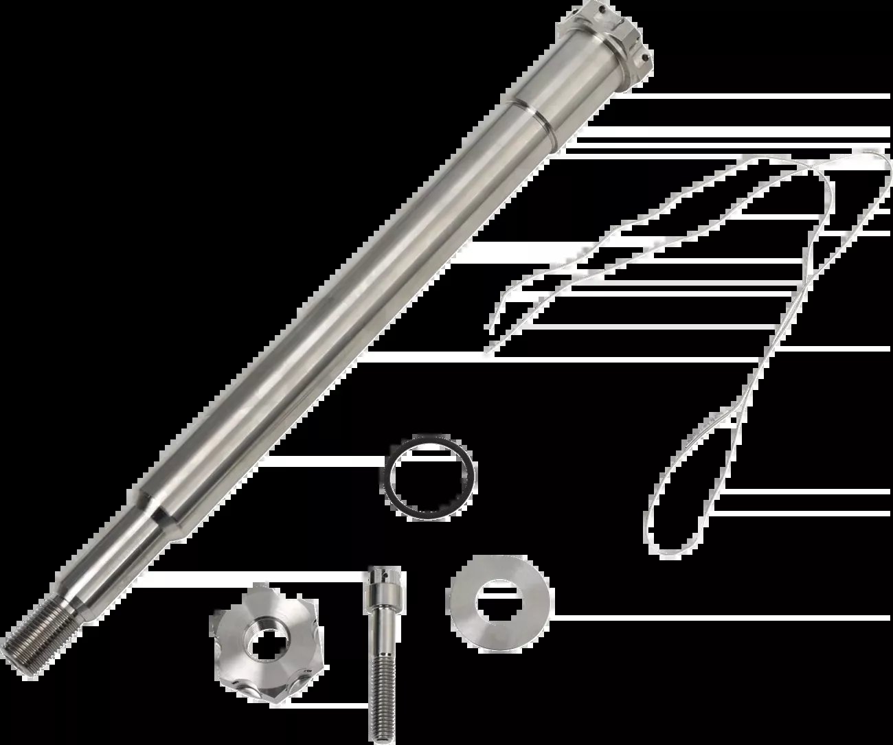 Trask Axle Kit - Front - TM-2981