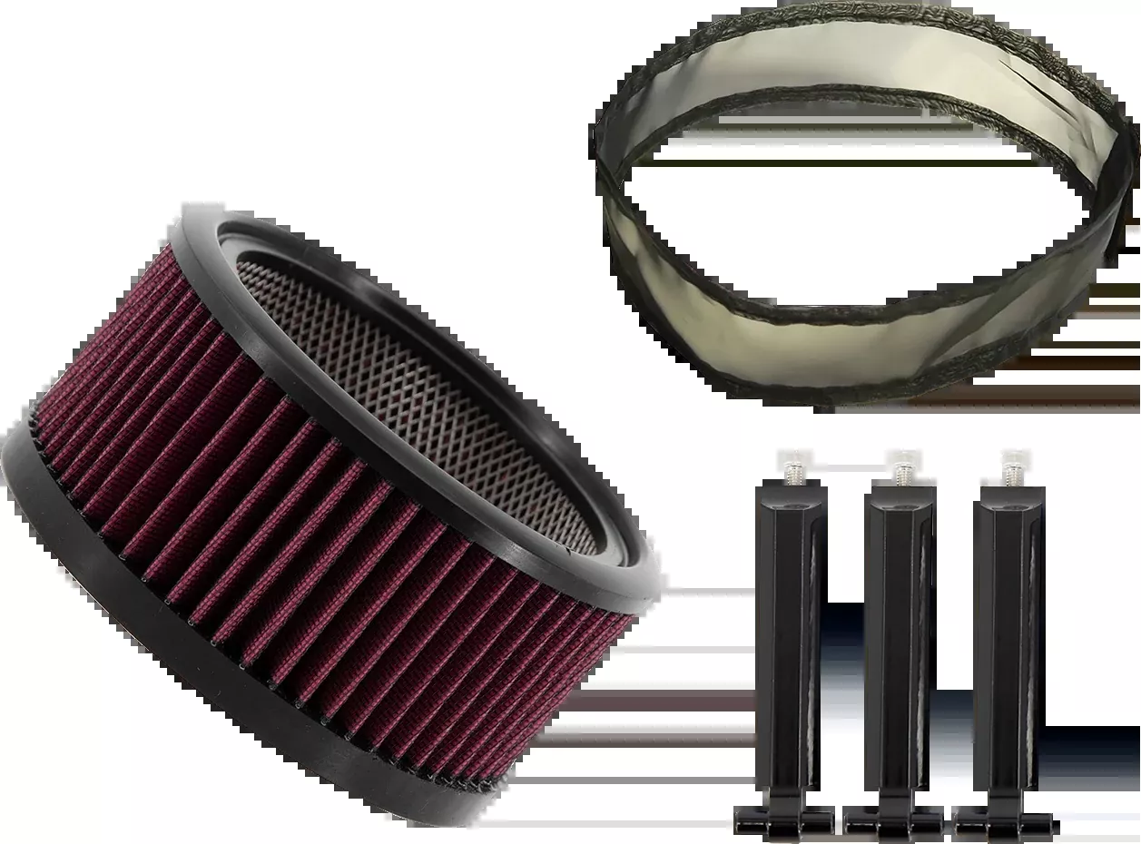 Trask Big Power Filter Kit - Gloss Black - TM-1020-BPGBK