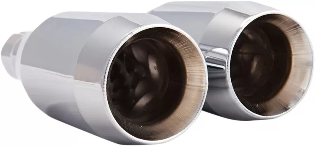 Trask TM-3042CH Chrome Slip-On Mufflers Indian Scout 15-Up