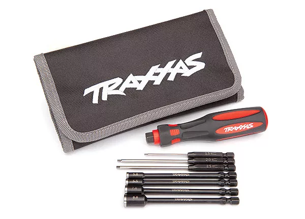 Traxxas 7-Piece Metric Hex and Nut Driver Essentials Set
