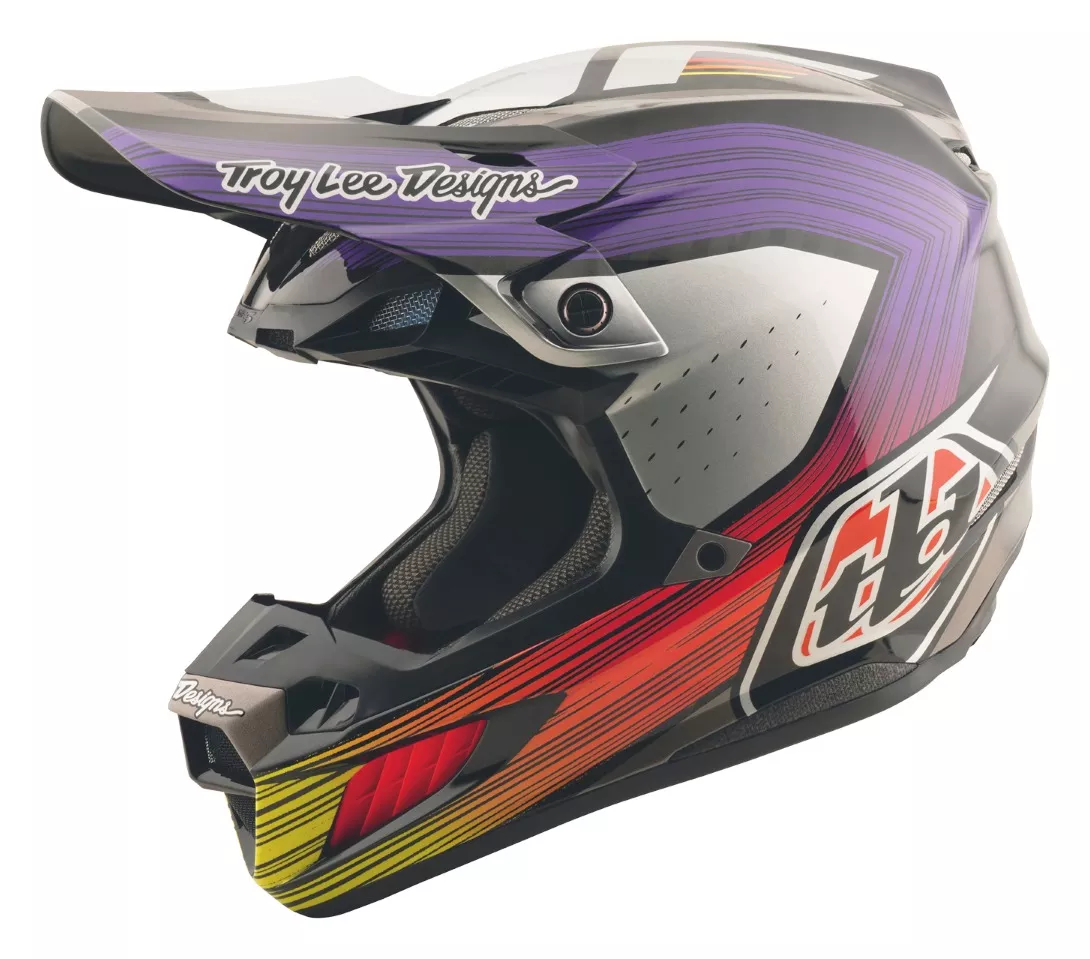 Troy Lee SE5 Carbon Stripes Helmet