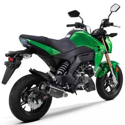 Two Brothers Kawasaki Z125 Pro 17-26 Tarmac Full Exhaust System