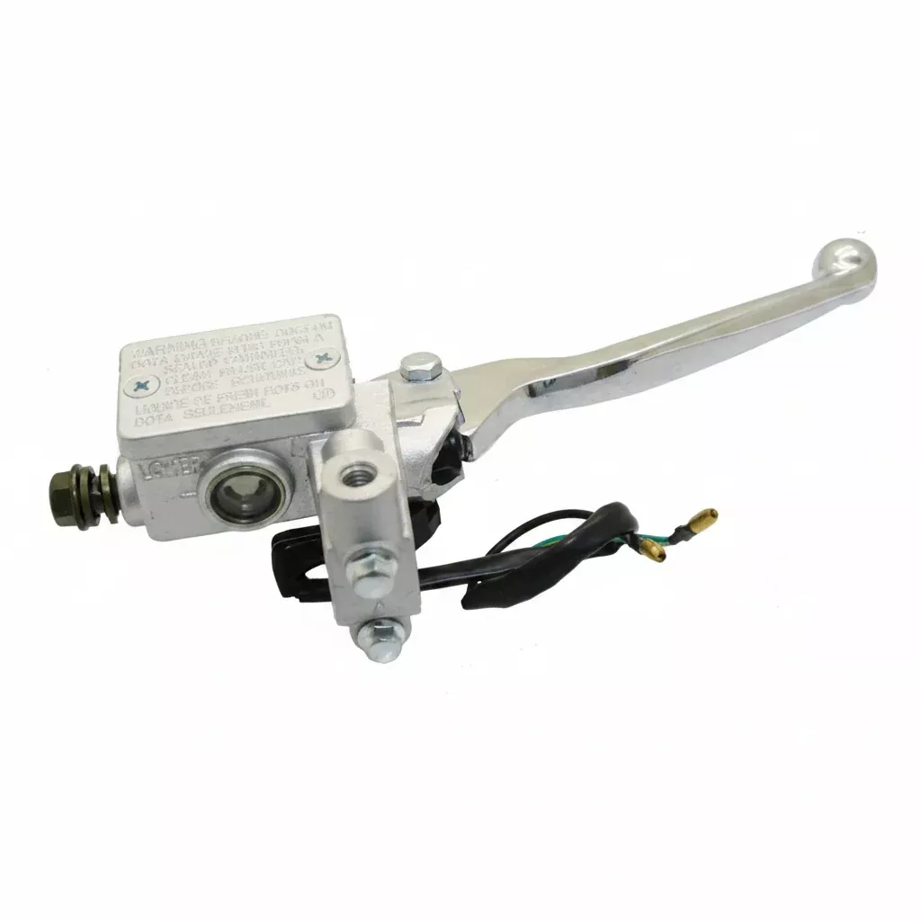 Universal Parts Front Right Master Cylinder w/ Mirror Mount