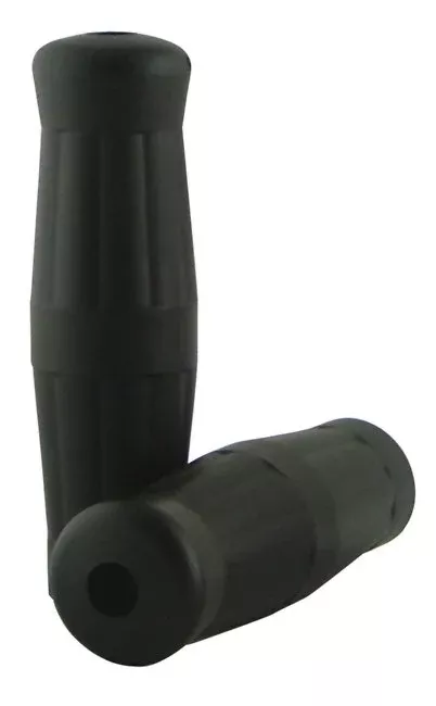 V-Factor 42001 Black Coke Pop Bottle Vintage Chopper Motorcycle Handlebar Grips
