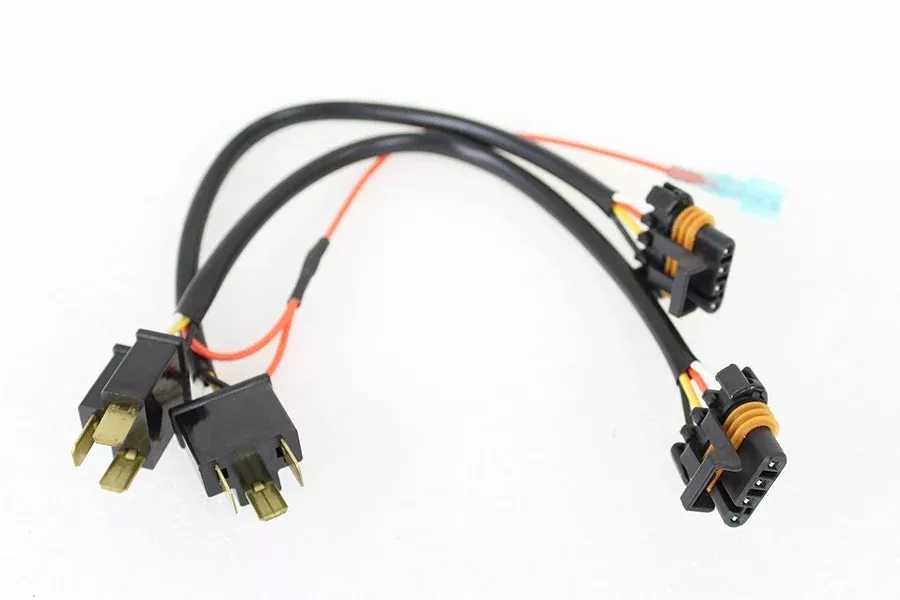 V-Twin 32-5065 LED Headlamp Adapter Harness Kit Harley Road Glide FLTR 04-13