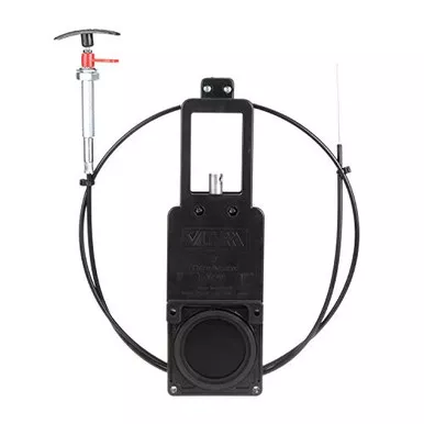 Valterra TC372 Flexible Cable Kit with 3" Valve for RVs, Campers, Trailers