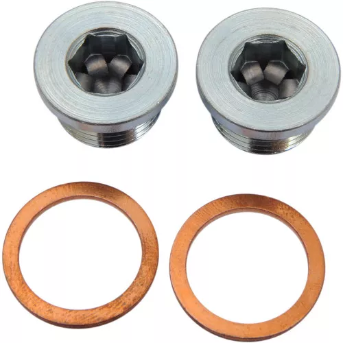 Vance & Hines 18mm O2 Oxygen Sensor Port Plug Kit for Harley Models