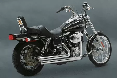 Vance & Hines Big Shots Exhaust with Power Chamber for Dyna Models '91-05 - Chrome