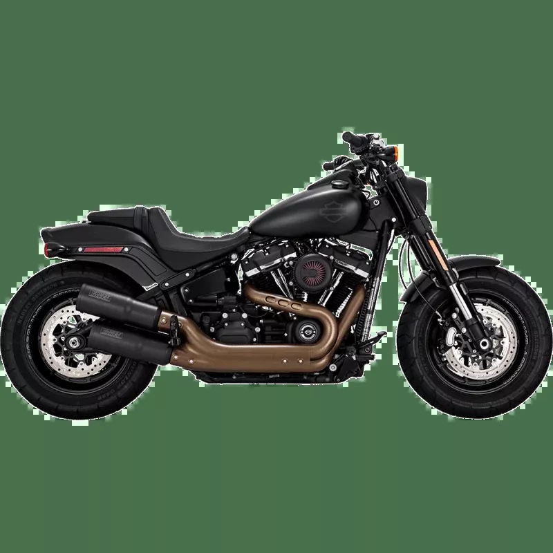 Vance & Hines HI-Output Slip-ONS For Harley Fatbob