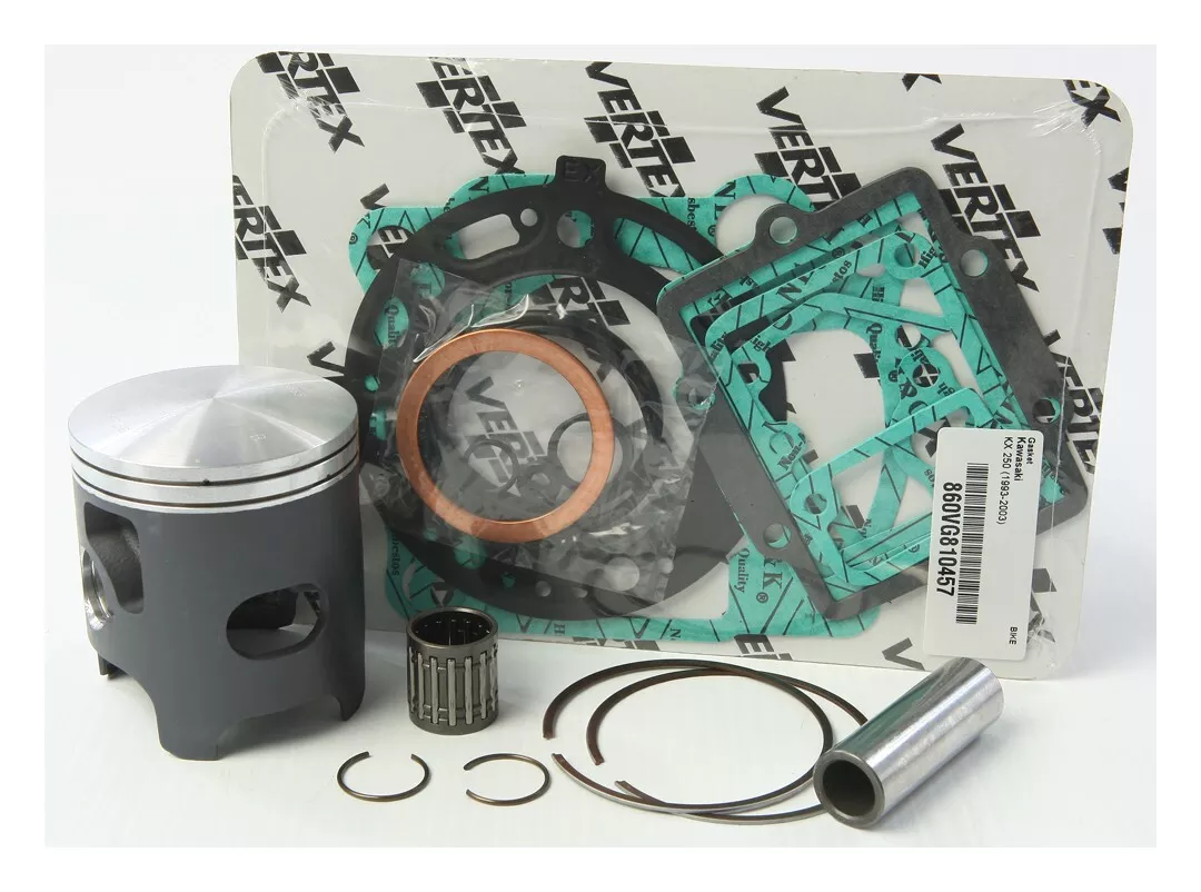 Vertex Cast 2-Stroke Piston Kit Kawasaki KX250 1998-2001