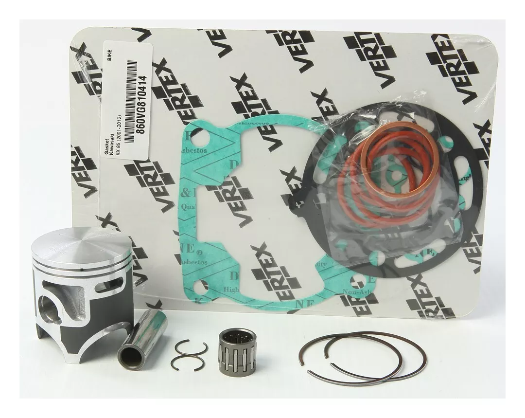 Vertex Cast 2-Stroke Piston Kit Kawasaki KX85 2001-2013