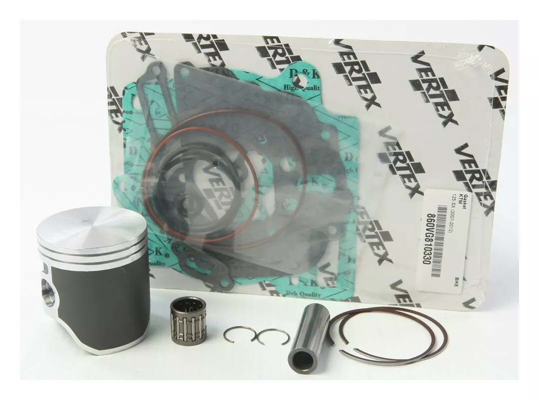 Vertex Cast 2-Stroke Piston Kit KTM 144 SX / 150 SX / 150 XC 2007-2015