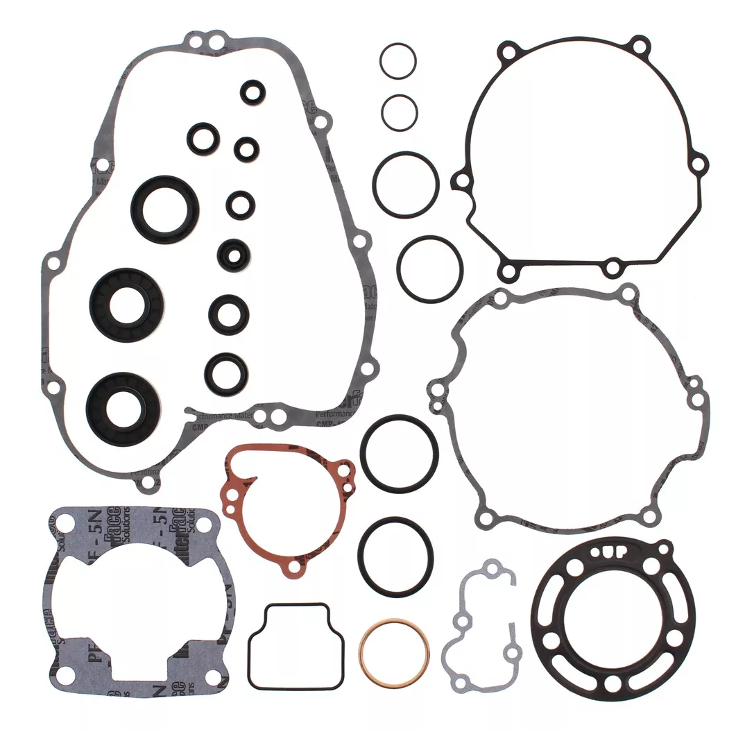 Vertex Complete Gasket Set With Oil Seals Kawasaki KX100 2006-2013