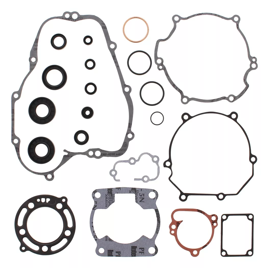 Vertex Complete Gasket Set With Oil Seals Kawasaki KX100 / KX112 2014-2023