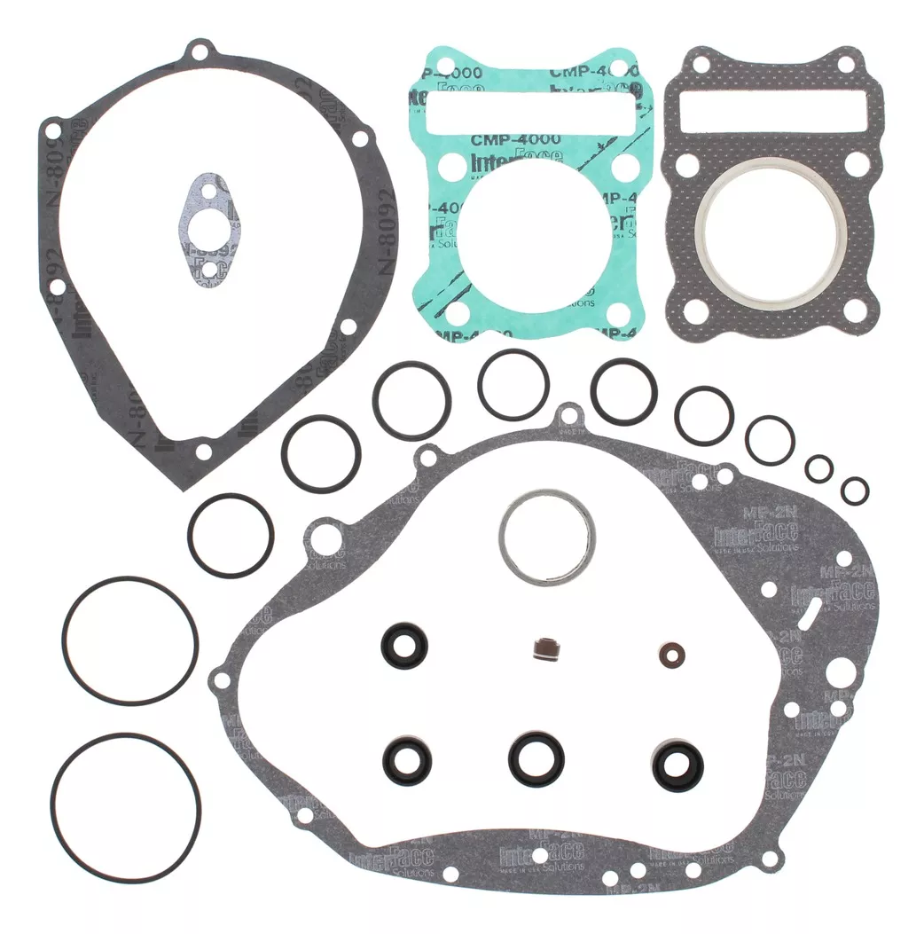Vertex Complete Gasket Set With Oil Seals Suzuki DR100 / DR125 1982-1990