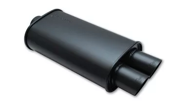 Vibrant 1149 Streetpower Black Flat Oval Muffler