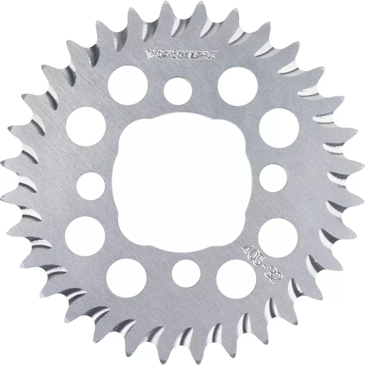VORTEX 1211-2879 405-32 Aluminum Rear Sprocket Rear Sprocket – Aluminum – 32 Tooth – Silver – Z 125 Pro