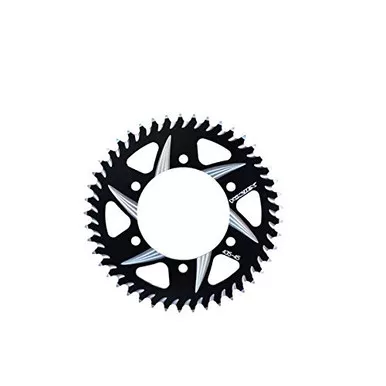 Vortex Cat5 Rear Aluminum Sprocket Black 43T - 840AZK-43